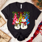 Snowman Christmas tree-DTF&UV
