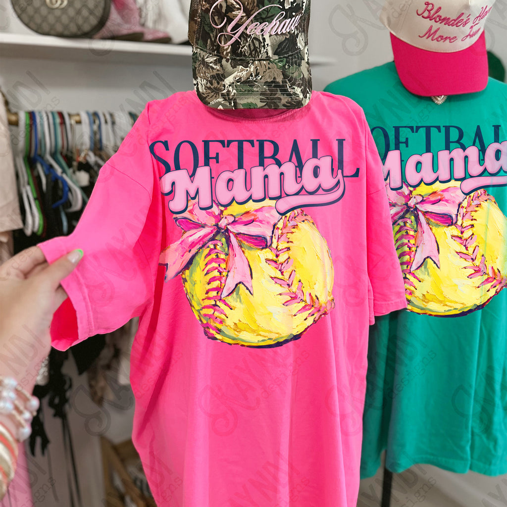 Softball Mama-DTF&UV