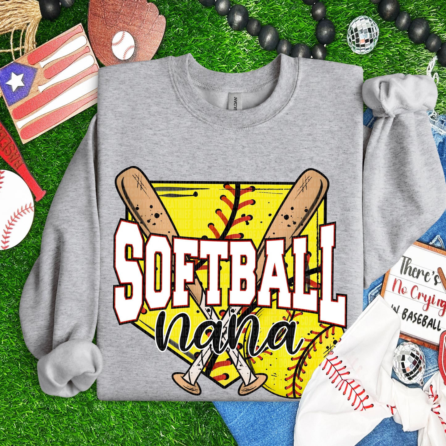 Softball Names(dropdown)- DTF&UV