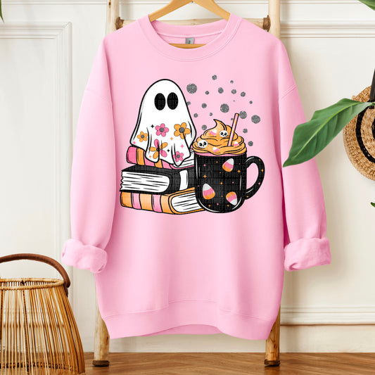 Spooky Reads and Latte words-DTF&UV