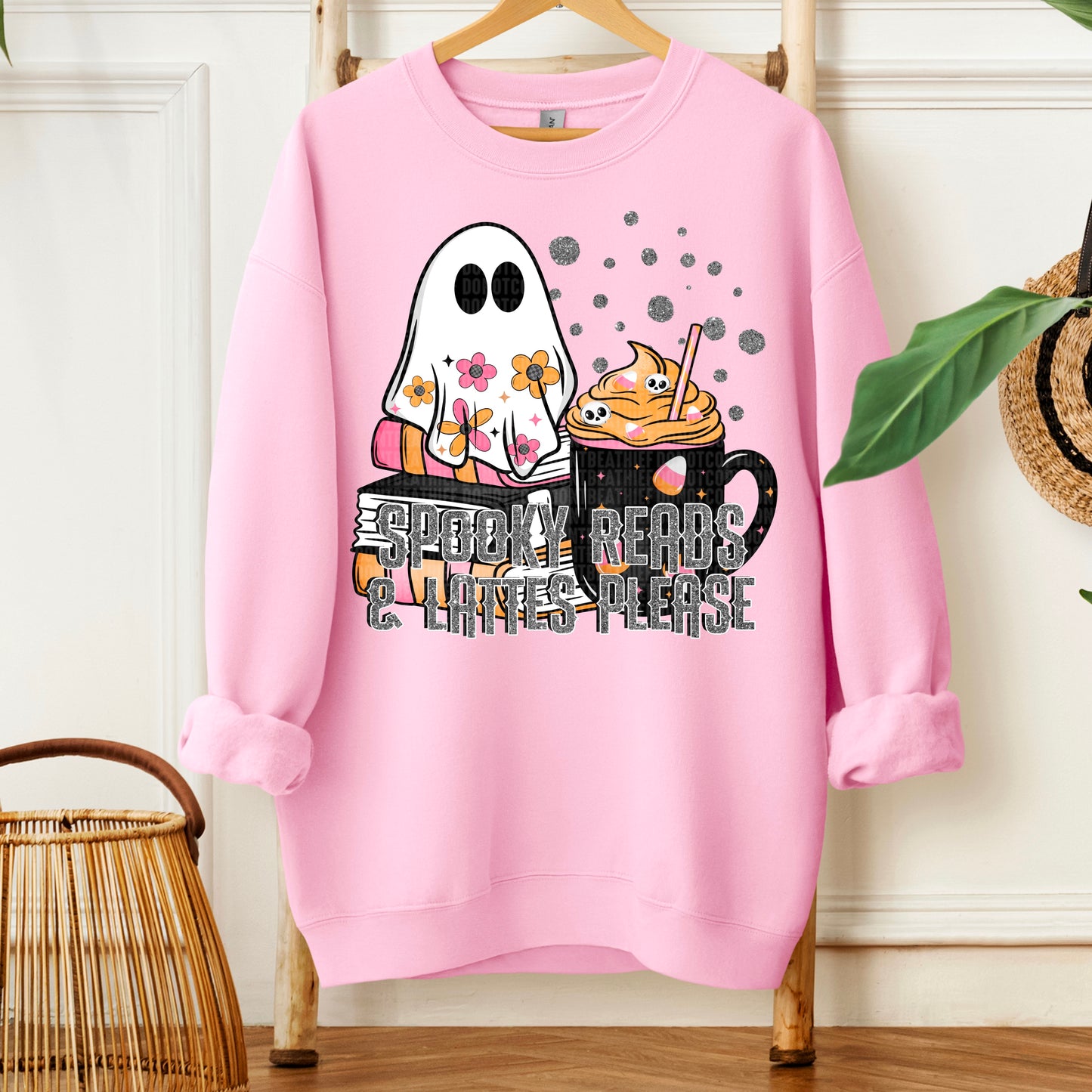 Spooky Reads and Latte words-DTF&UV