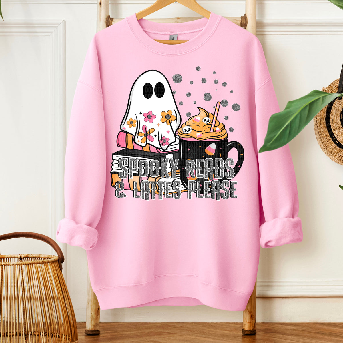 Spooky Reads and Latte words-DTF&UV