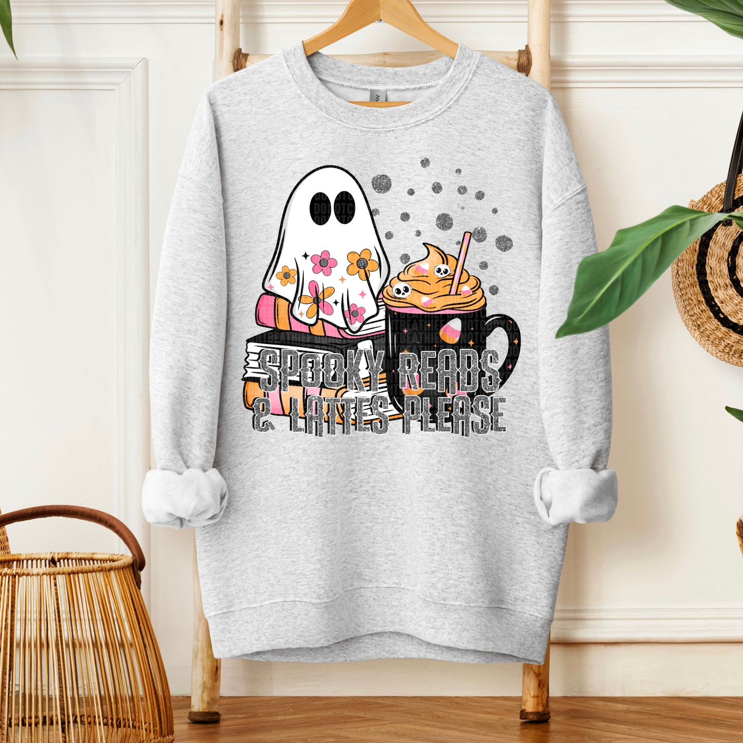 Spooky Reads and Latte words-DTF&UV