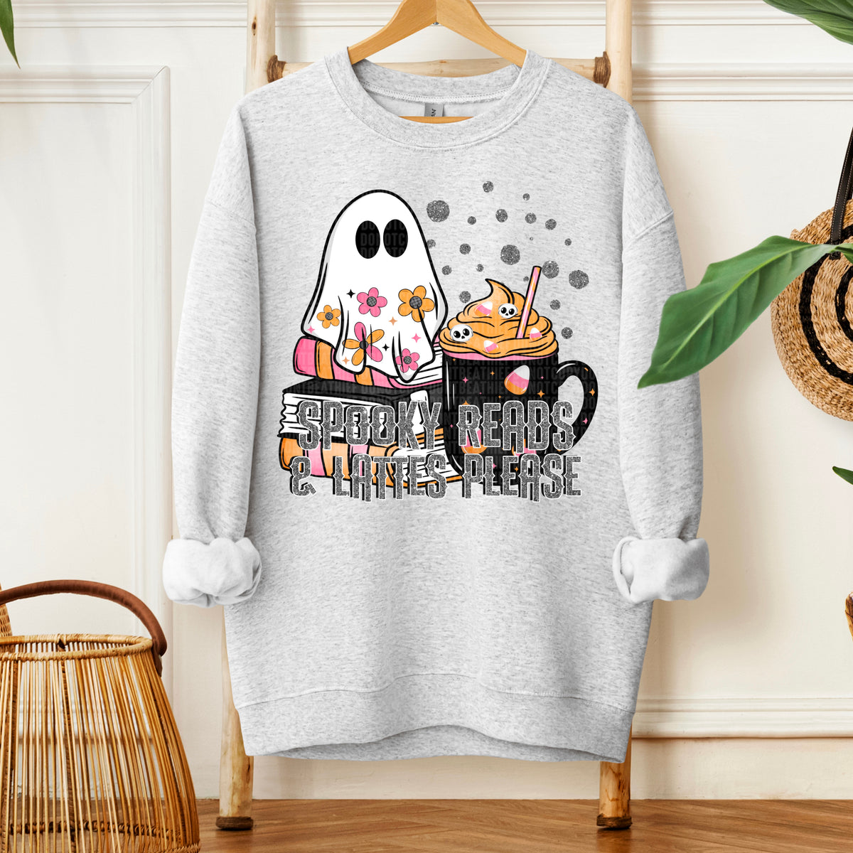 Spooky Reads and Latte words-DTF&UV