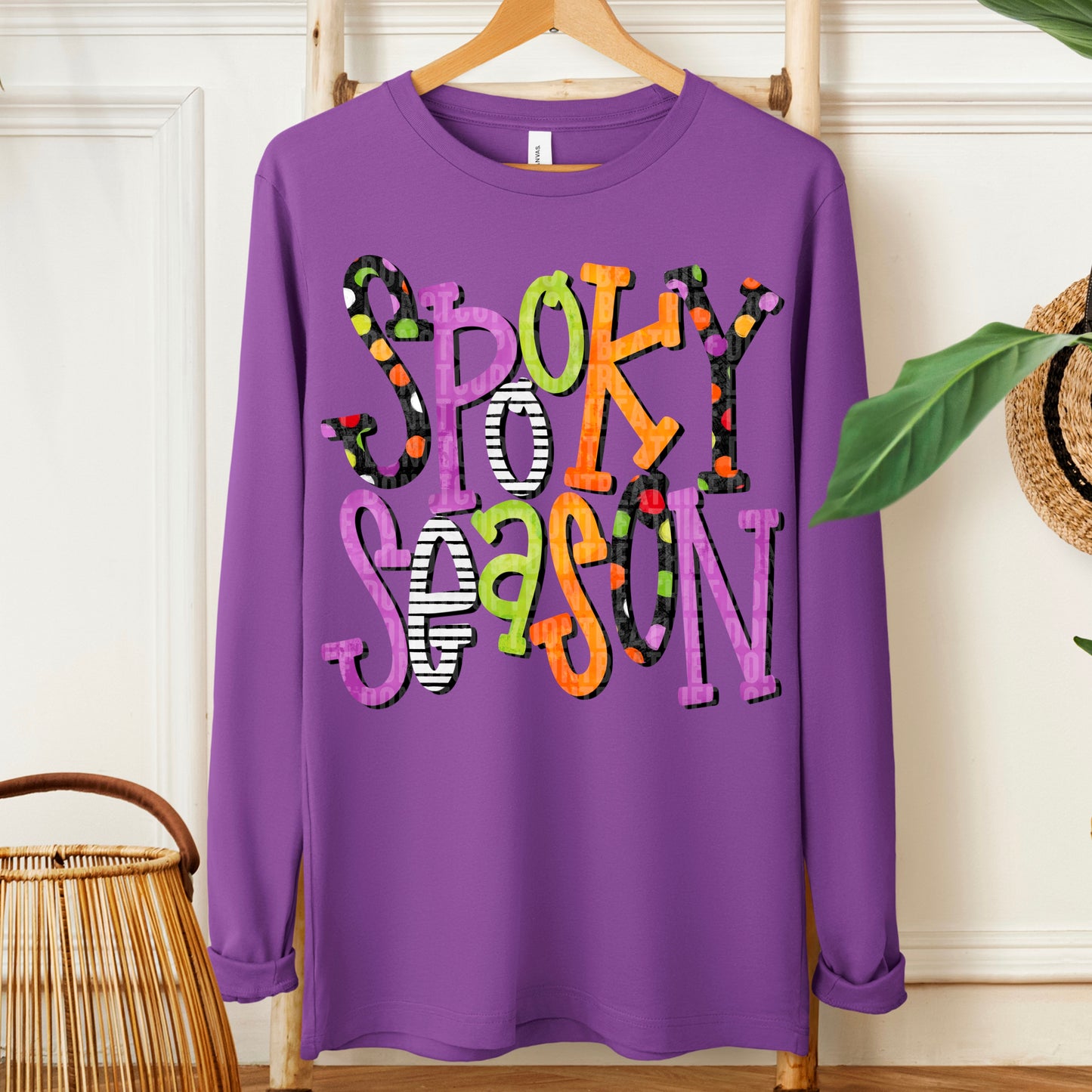 SpookySeason dots in S- DTF&UV