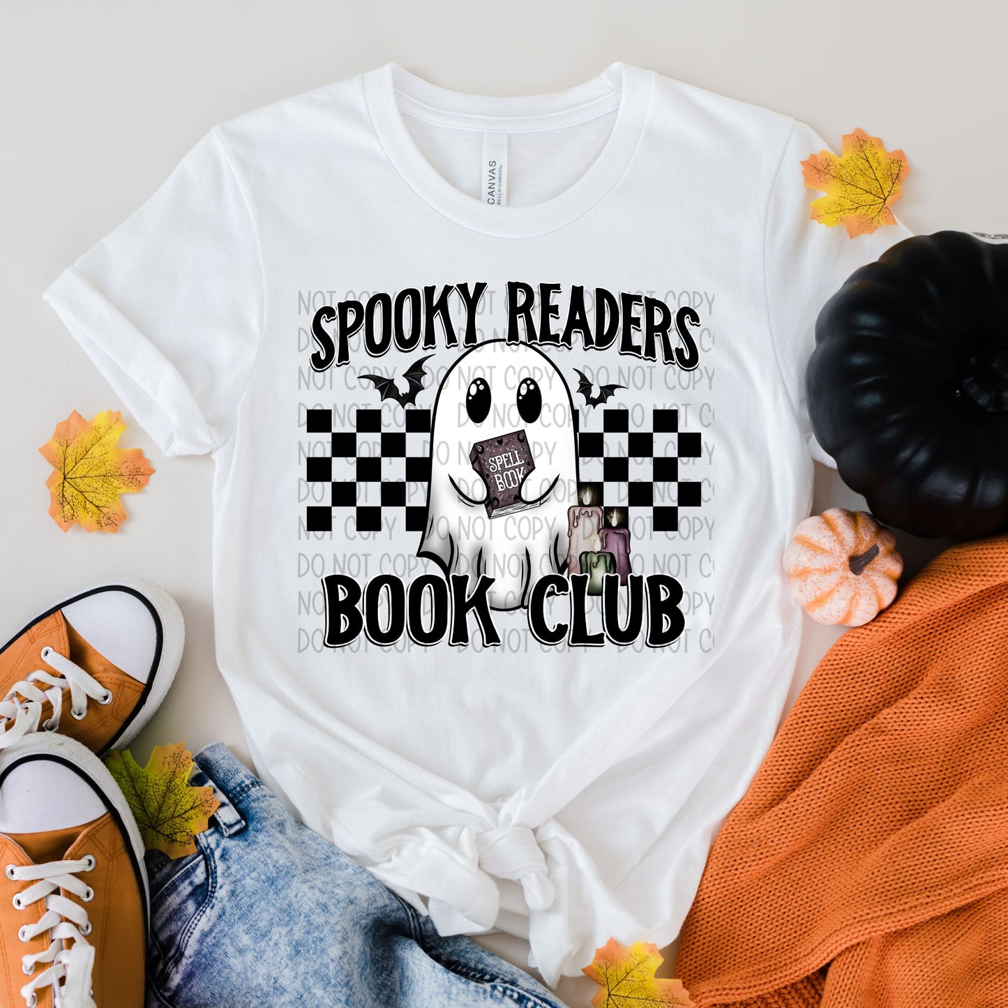 Spooky readers book club-dtf