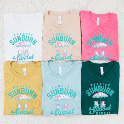 Sunrise Sunburn- DTF&UV
