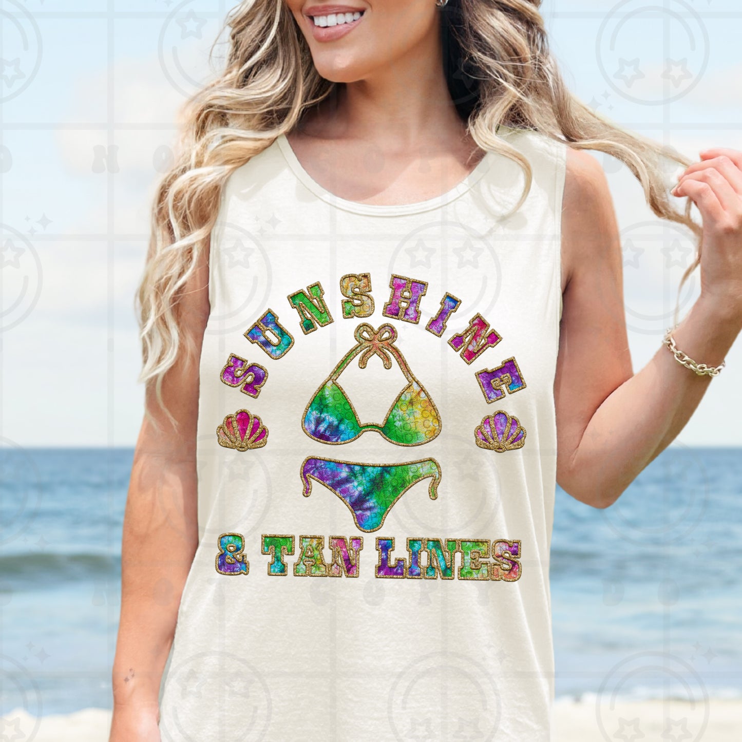 Sunshine and tanlines -DTF .