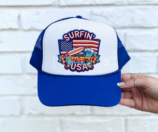 Surfin USA(hatpatch)-DTF