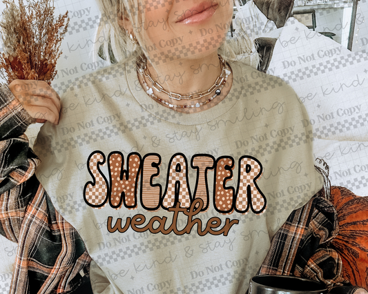 Sweater Weather -DTF&UV