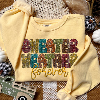 Sweater Weather Forever-DTF&UV