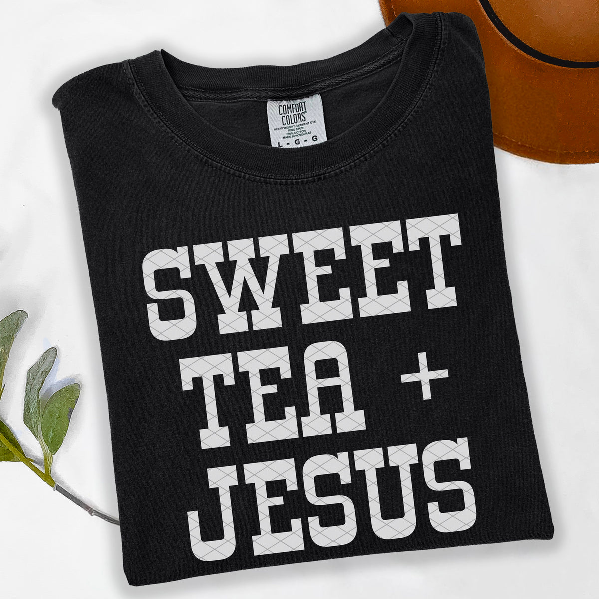 Sweet Tea Jesus(Font Color/Dropdown)-DTF&UV