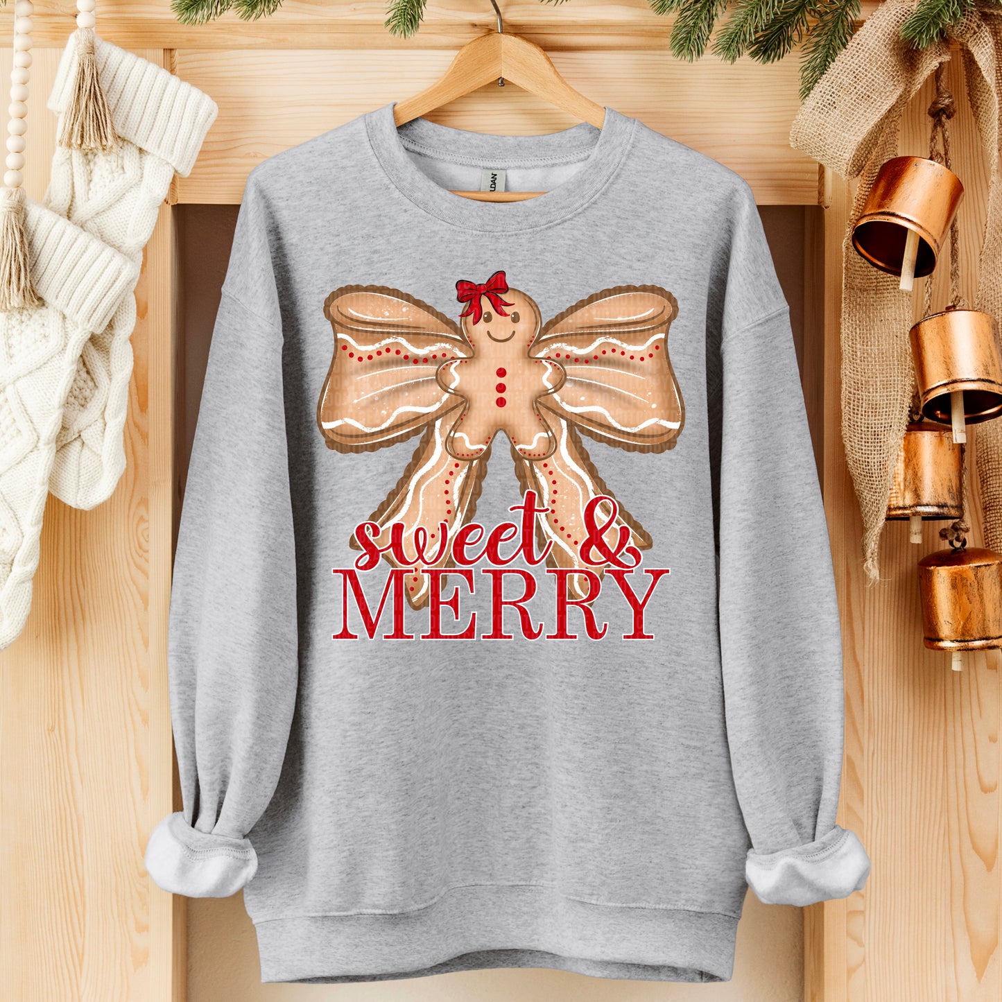 Sweet and Merry Gingerbread-DTF&UV