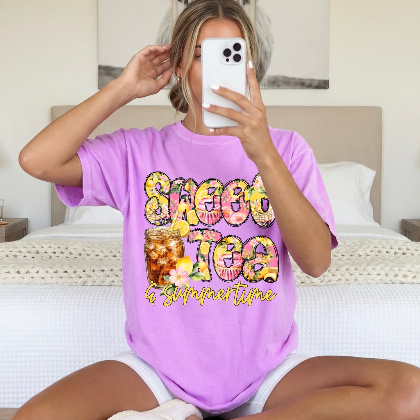Sweet Tea Summertime-DTF&UV