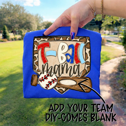 T- Ball "Name & Team Name" CUSTOM -DTF&UV