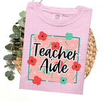 Floral Dotted 74 Names: Nana, Teacher, Nurse ECT. (ALL IN THIS LISTING WITH DROPDOWN)