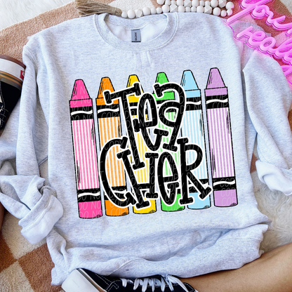 Crayon Back to school (dropdown)-DTF&UV