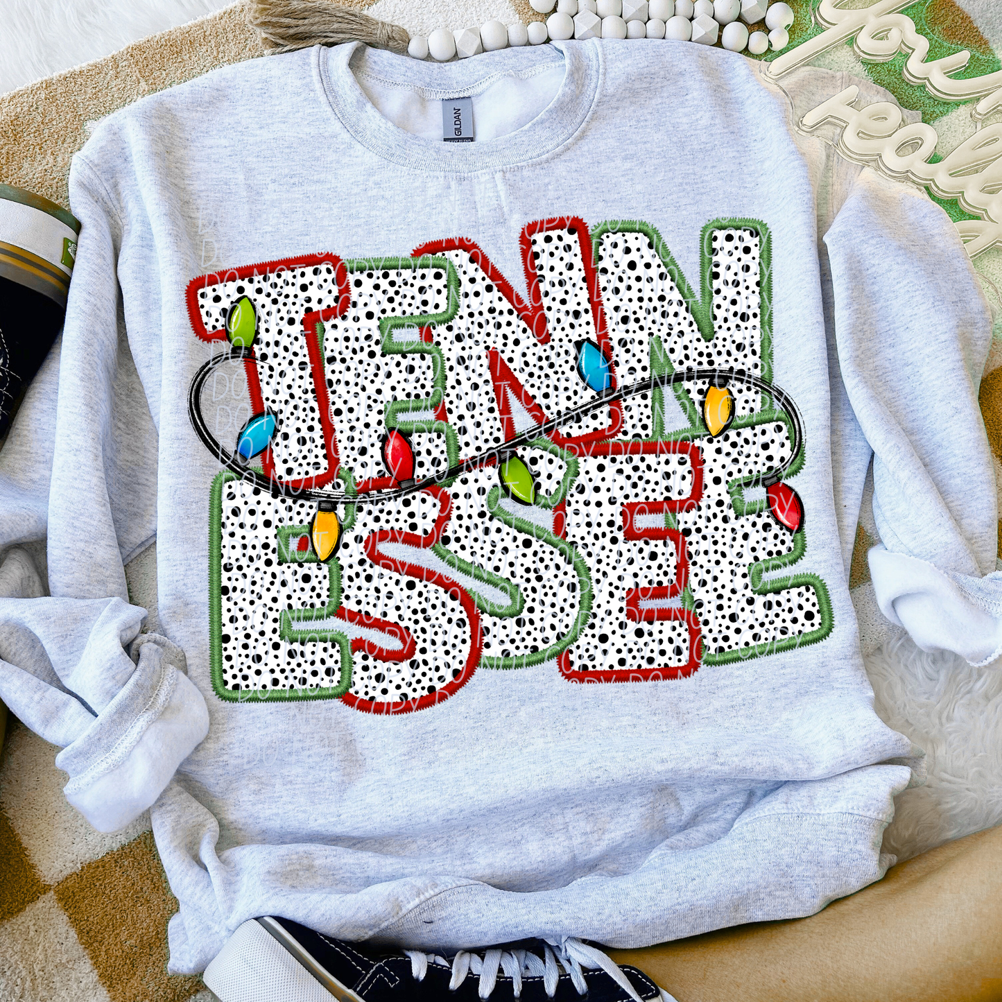 Dot Christmas STATES (dropdown)-DTF&UV