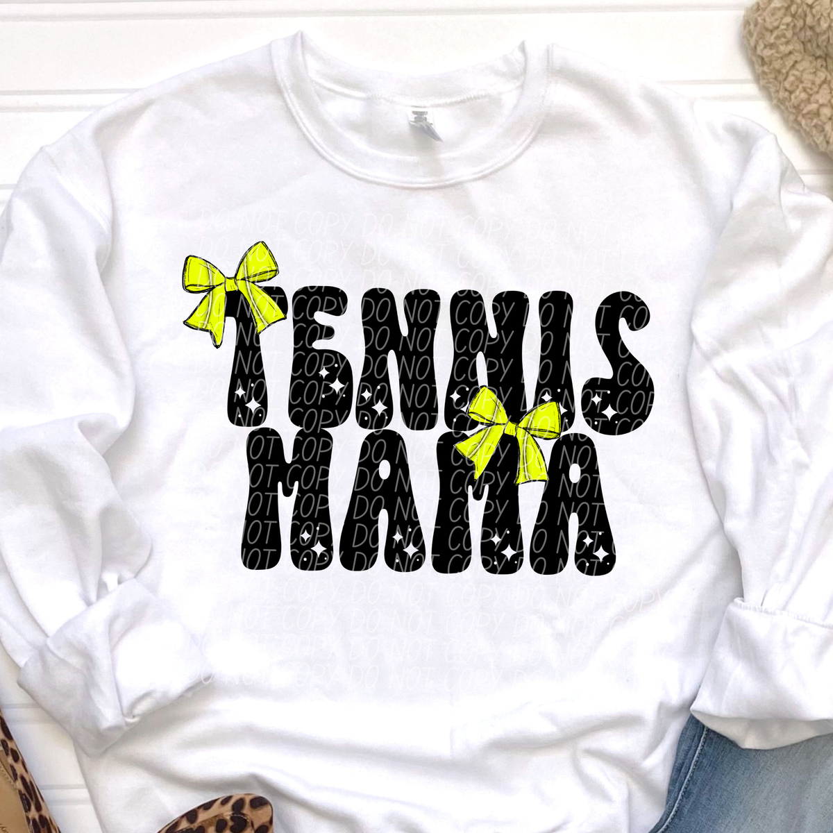Sports Mama Bow ( DROPDOWN)- DTF&UV