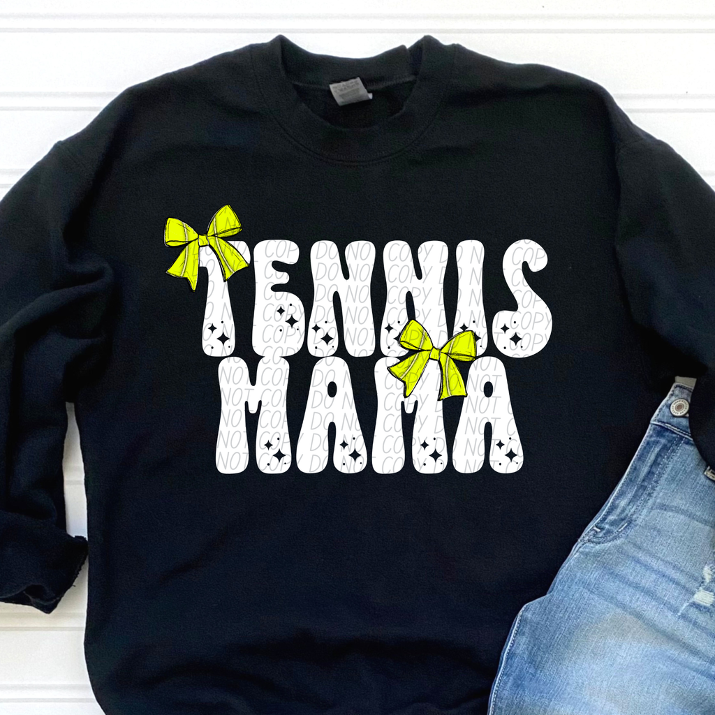 Sports Mama Bow ( DROPDOWN)- DTF&UV