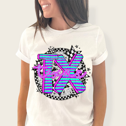 Spring STATES stripes (Dropdown)-DTF