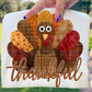 Thankful turkey stitch-DTF&UV