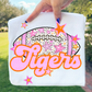 Football Pink Orange Stars Mascot (Dropdown)- DTF&UV