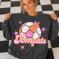 Soccer Pink Orange Stars Mascot (Dropdown)- DTF&UV