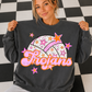 Volleyball Pink Orange Stars Mascot (Dropdown)- DTF&UV