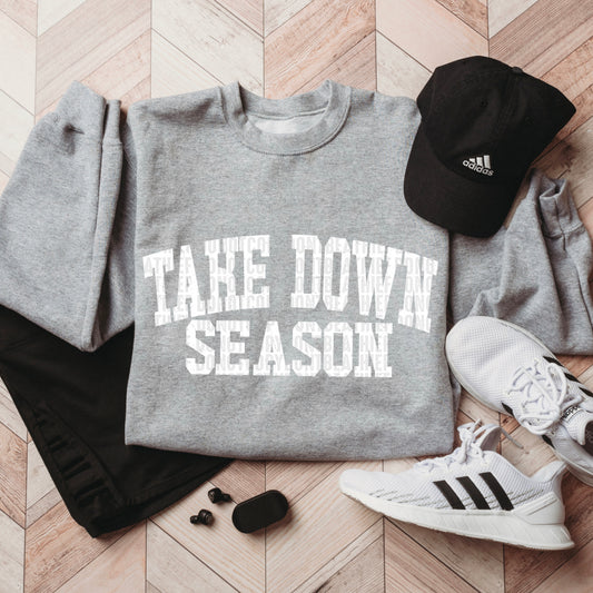 TakedownSeason (white)-DTF&UV