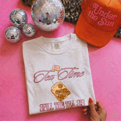 Tea Time-DTF&UV
