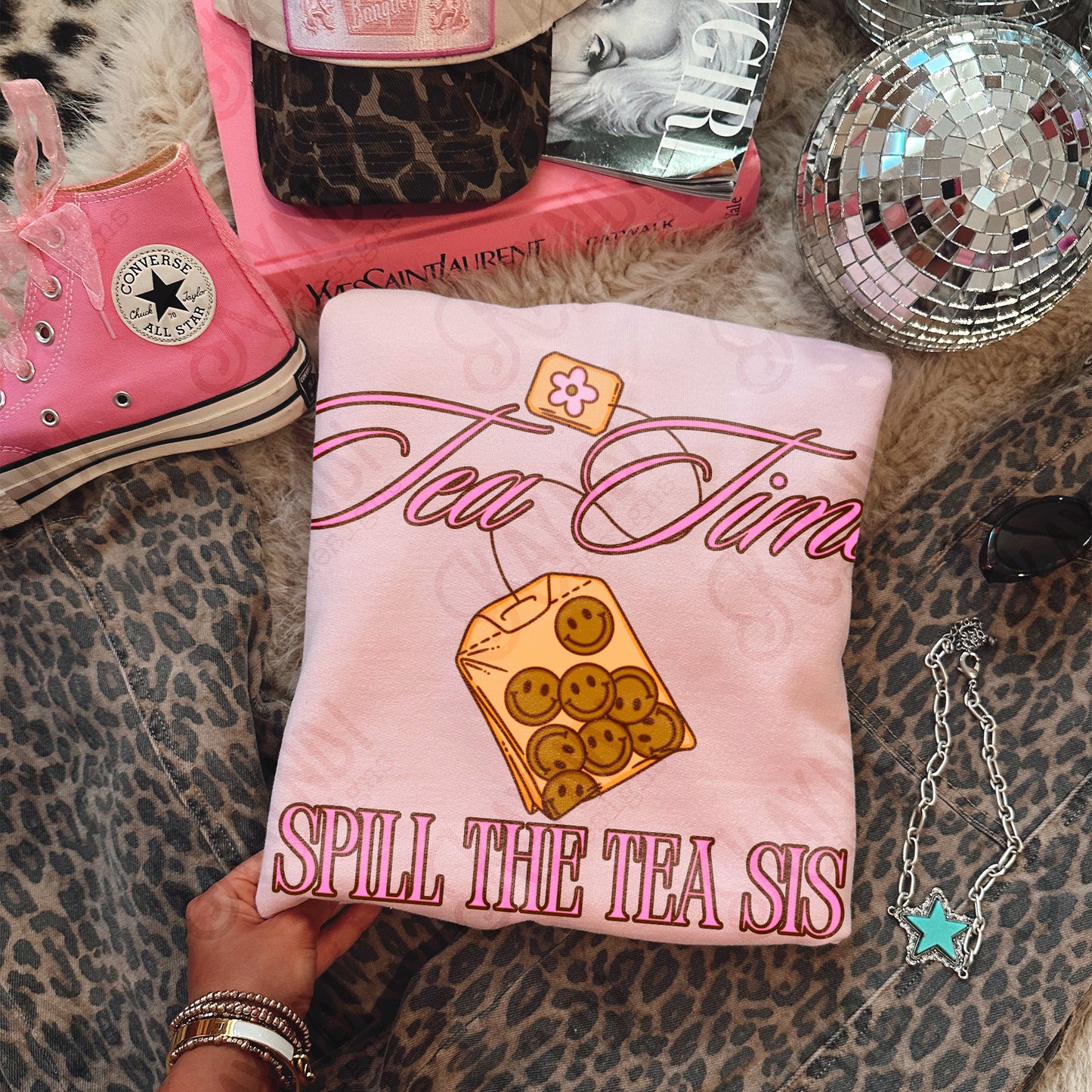 Tea Time-DTF&UV