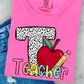 Teacher T dot apple-DTF