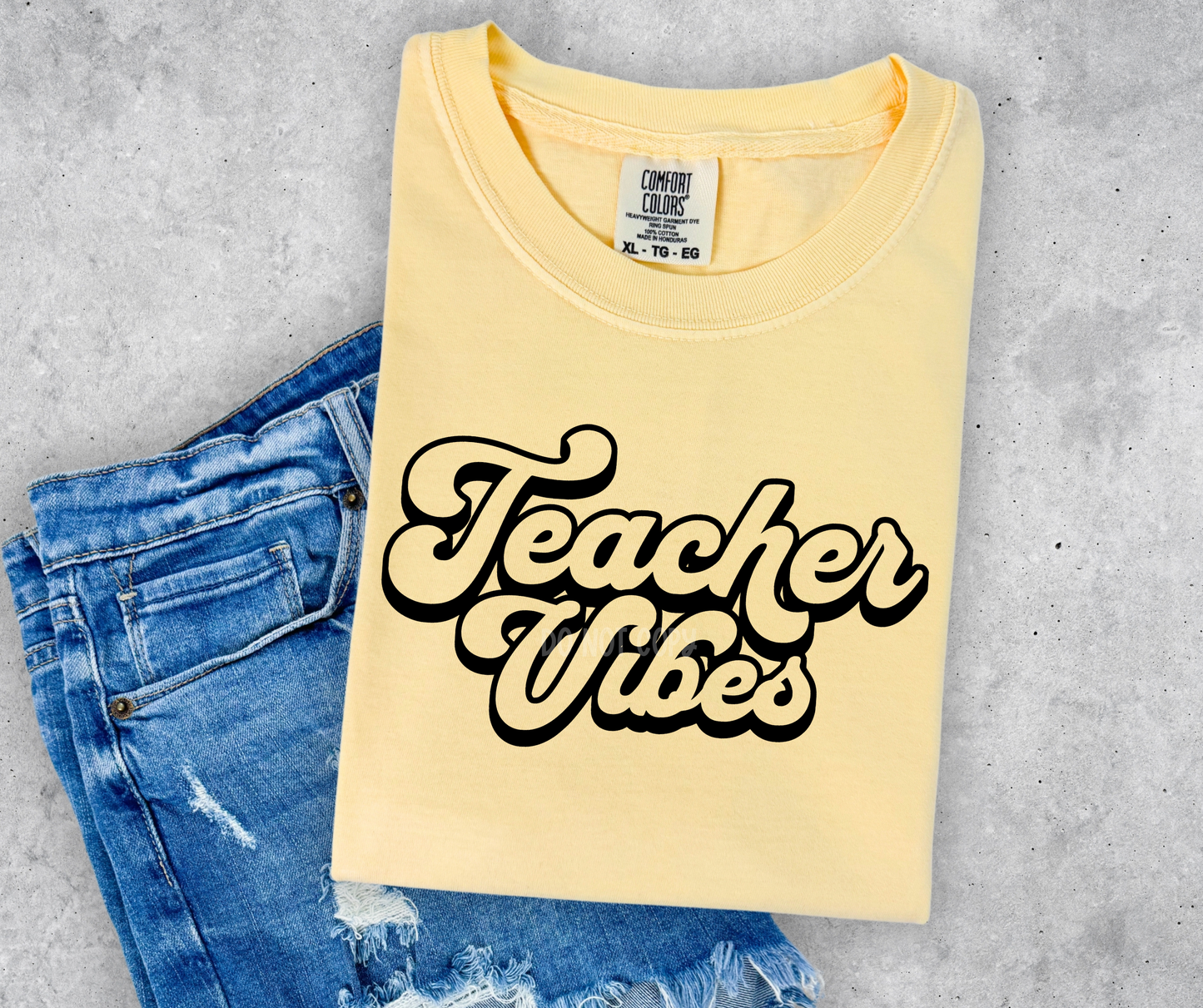 Teacher Vibes-DTF