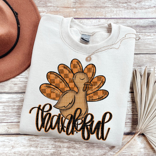 Thankful turkey script -DTF&UV