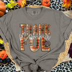 Stacked Thankful(COMES WITH SLEEVE- ALL Names IN THE LISTING-DROPDOWN)-DTF