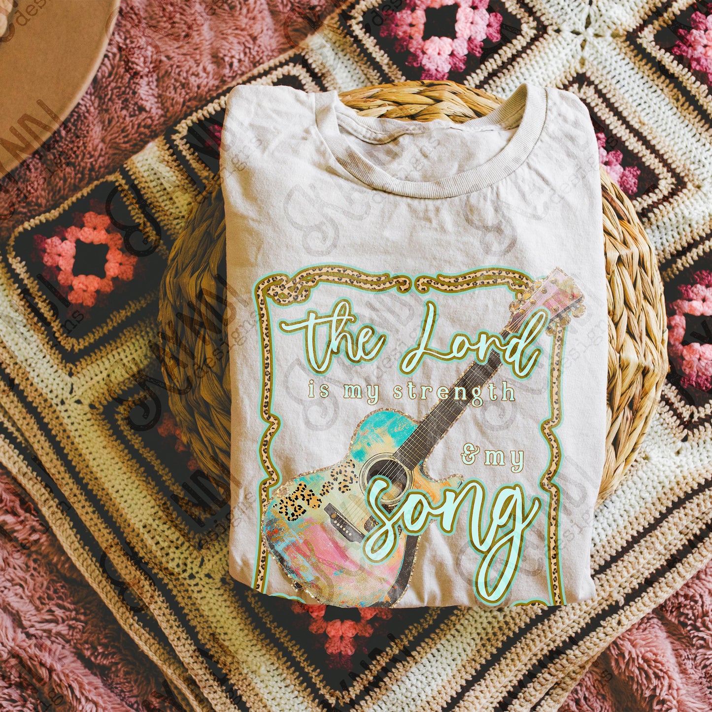 The lord is my strength-DTF&UV