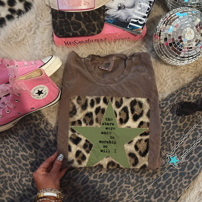 The Stars were made to worship Leopard Green -DTF&UV