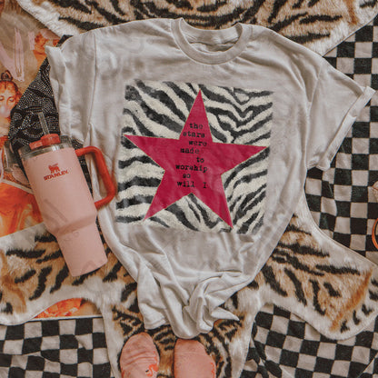 The Stars were made to worship Zebra Red -DTF&UV