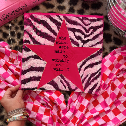 The Stars were made to worship Zebra Red -DTF&UV