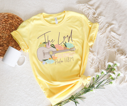 The lord is my strength and my song-DTF