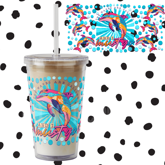 The waves are calling-UV Wrap.