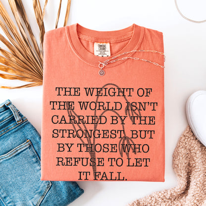 The weight of the world-DTF