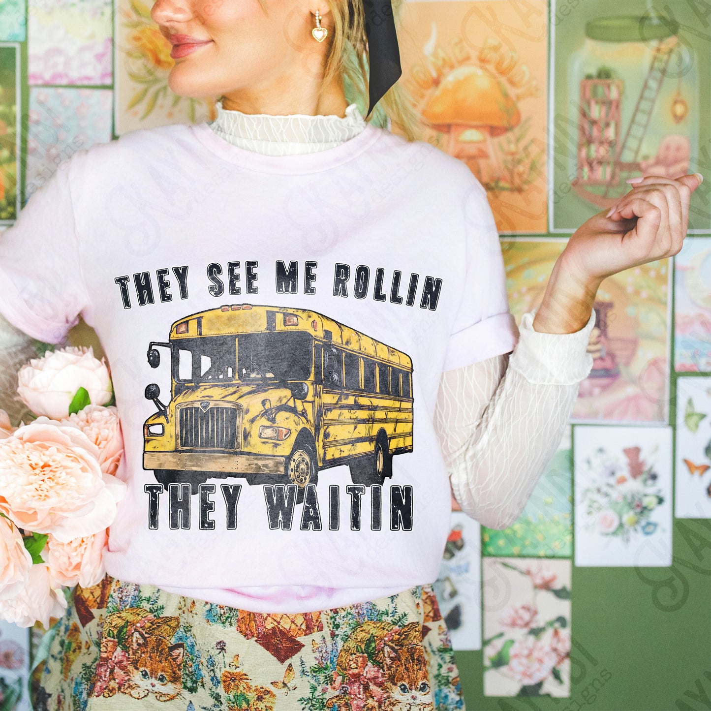 They See Me Rollin bus-DTF&UV