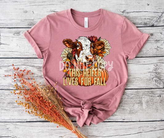 This heifer lives for fall-DTF