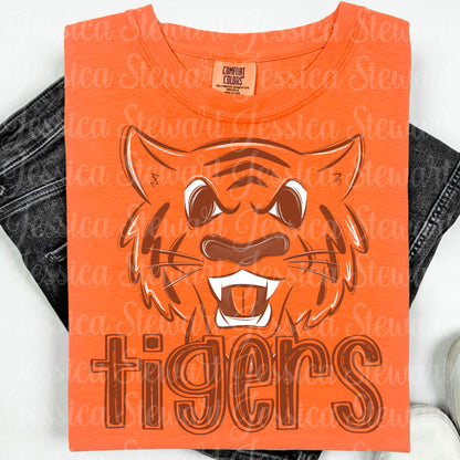 Mascot Outlines (dropdown)-DTF&UV