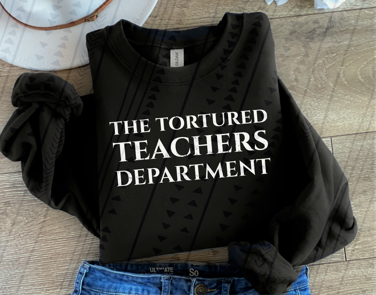 Tortured Teachers White-DTF