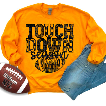 Touch down Season football below -DTF&UV