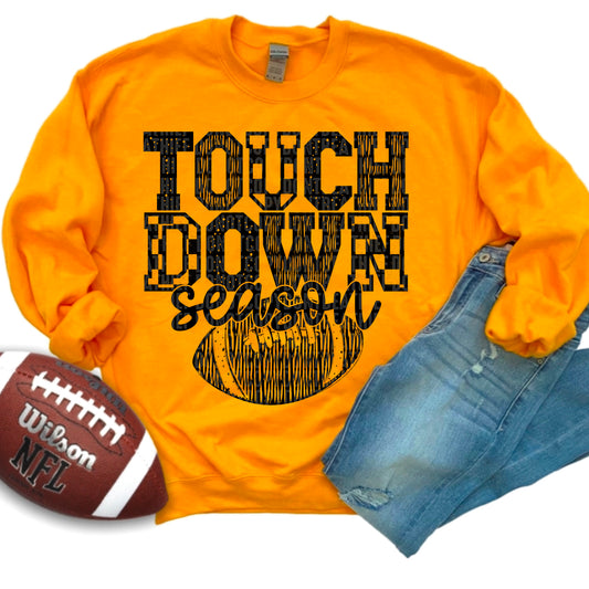 Touch down Season football below -DTF&UV