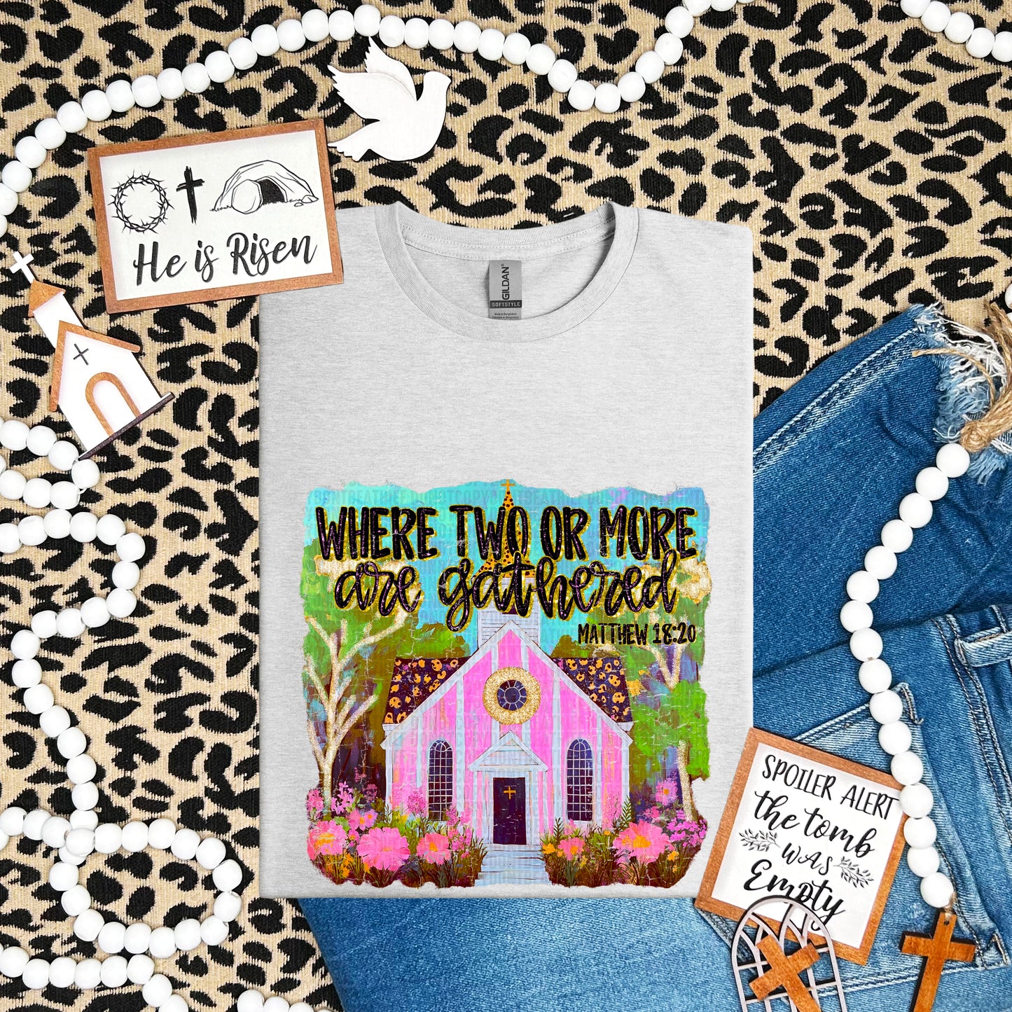 Two or more gathered-DTF